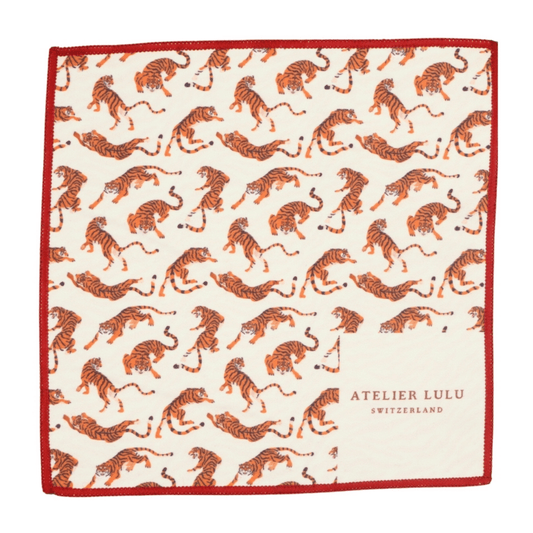 Essuie à lunettes en microfibre | Tigre - Atelier Lulu