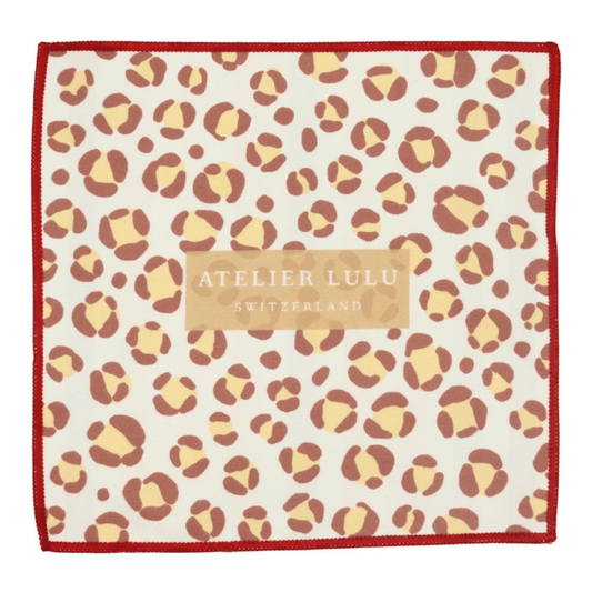 Essuie à lunettes en microfibre recyclée | Léopard - Atelier Lulu