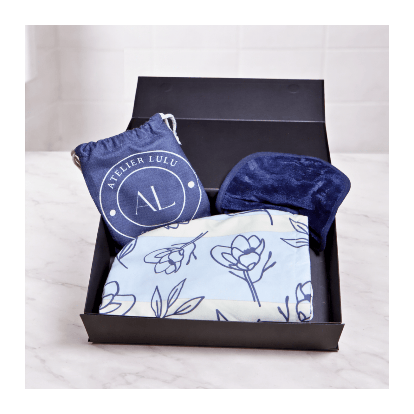 Coffret Beauté | lingette démaquillante réutilisable & serviette pour cheveux - Atelier Lulu