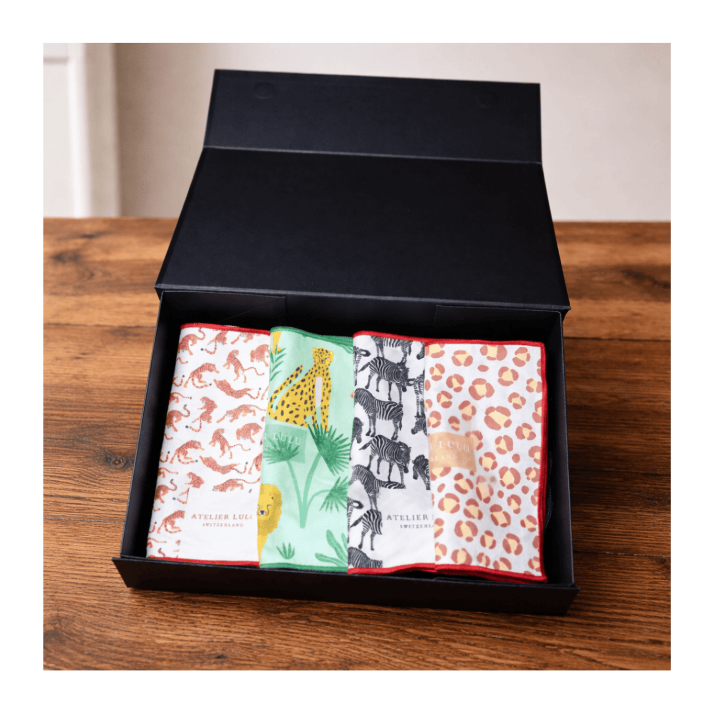 Coffret lifestyle | 4 Essuies à lunettes - Atelier Lulu