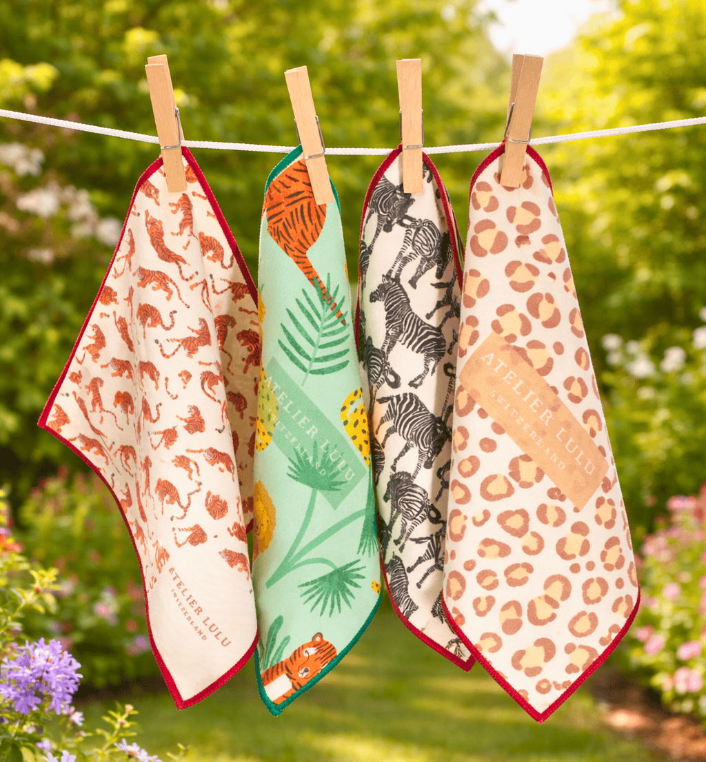 Essuie à lunettes en microfibre | Jungle - Atelier Lulu