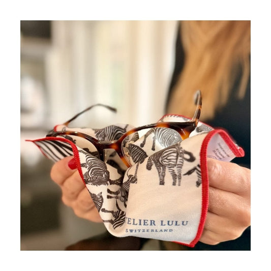 Essuie à lunettes en microfibre | Zèbre