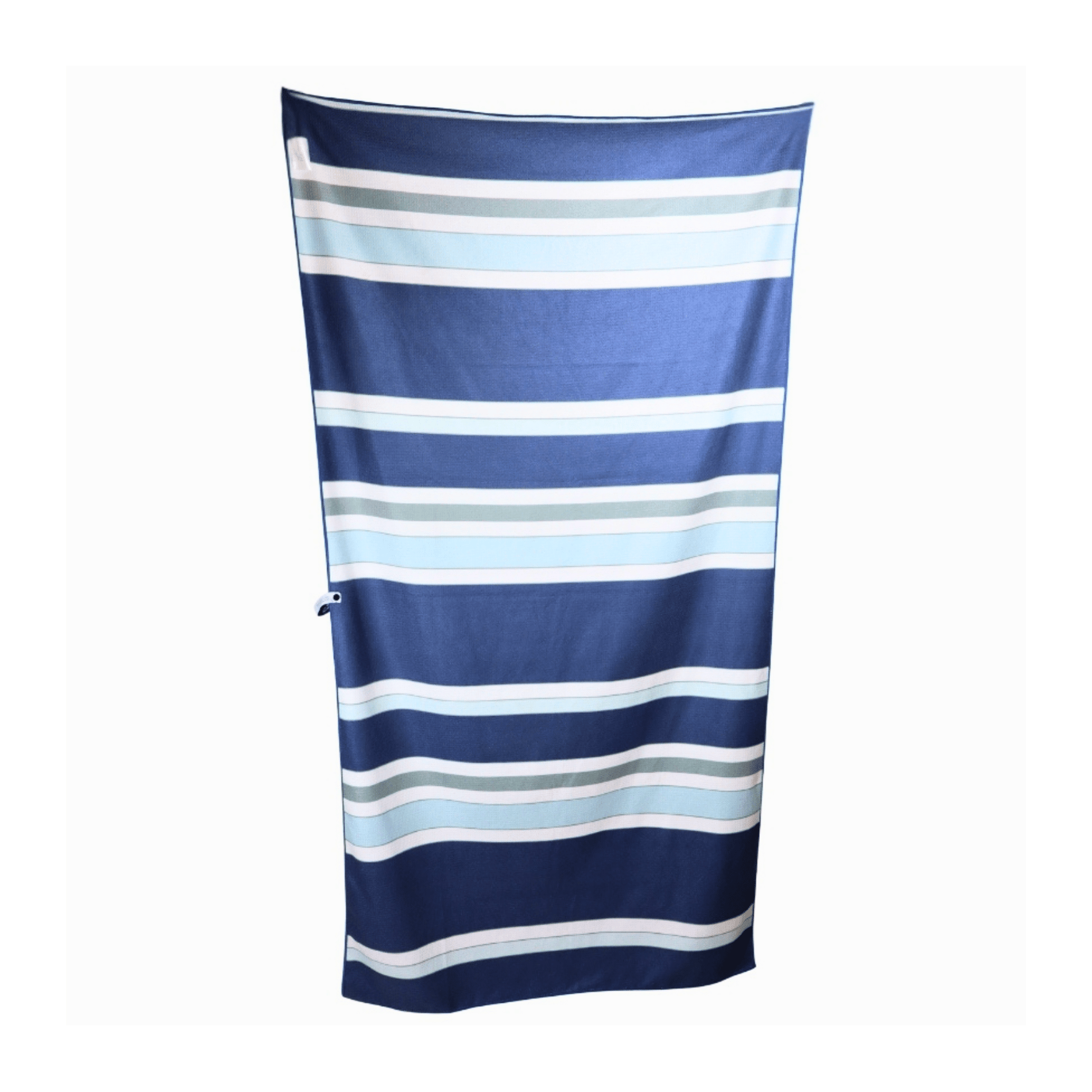 Serviette de bain en microfibre gaufrée | Bleu Foncé - Atelier Lulu